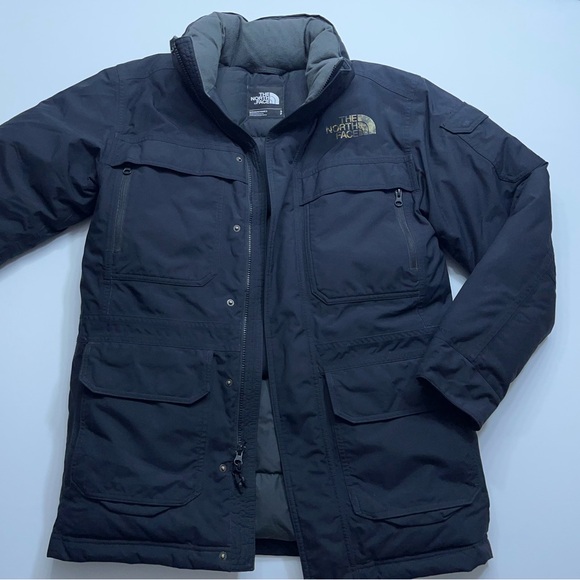 The North Face Hyvent 550 Goose Down Parka Jacket Mens Small Heavy No Hood. READ - Picture 1 of 16